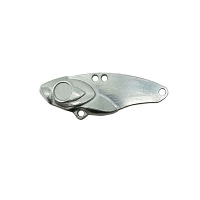 20PCS Unpainted Metal Vib Lure Spinner Bait DIY Lure 5g-20g Jig Bass Pike