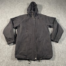 Bromley Sport Full Zip Removable Hooded Jacket Mens Size Medium Long Coat