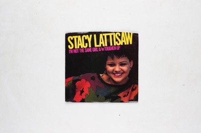 Stacy Lattisaw   I'm Not The Same Girl - 45 RPM Single 7-inch Promo Record in P