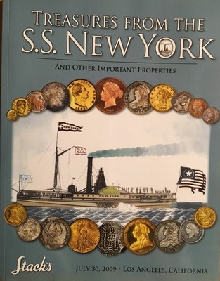 372 PAGES: STACK's JULY 2009 TREASURES of S.S. NEW YORK - AUCTION - *75501169  