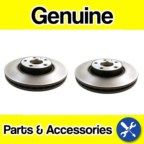Genuine Volvo S80 (07-) Front Brake Discs (300mm Diameter) (Pair)