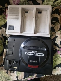 Vintage Sega Genesis And Intellivision Lot Untested For Parts Consoles Only
