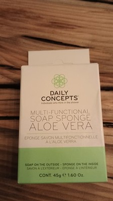 Daily Concepts - Multi Functional Soap Sponge - Aloe Vera - 45g - Neu OVP
