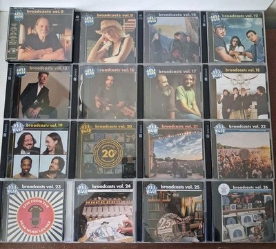 KGSR Broadcasts Vol 8-10,12-13,16-26 CD Lot of 16  Austin TX Live Radio 107.1