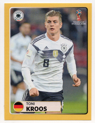 M6 Toni Kroos Germany Panini FIFA World Cup Russia 2018 Mcdonalds