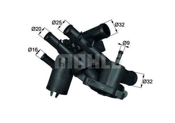 Behr Thermostat KüHlmittel TM 4 109 FüR VW Bora Golf 1J5 1J1 1J6 1J2 Variant 1-image