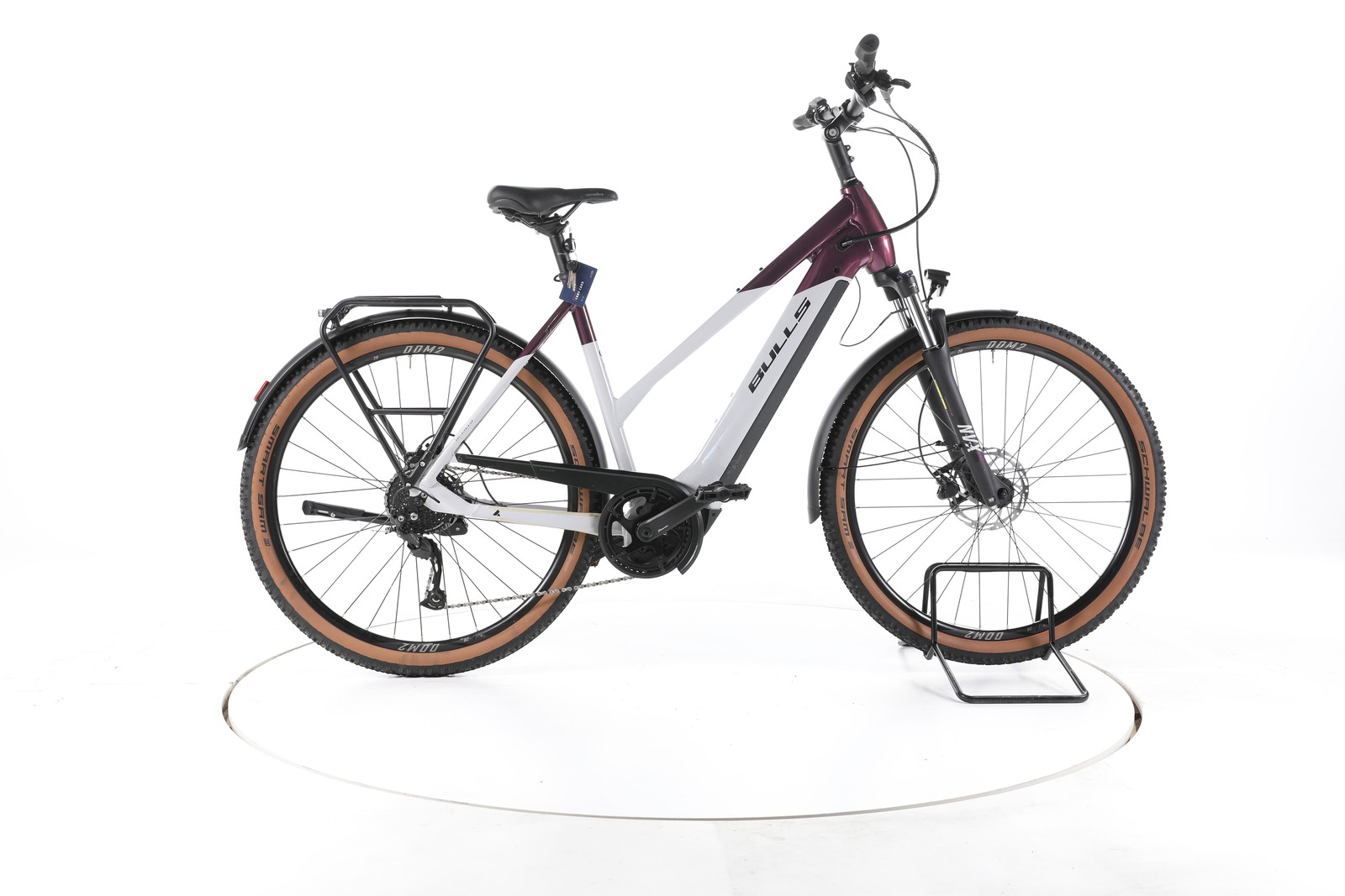 Bulls Cross EVO Vélo électrique de trekking Bosch Batterie 750Wh 28" blanc Pro