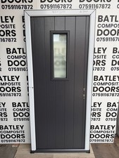 NEW EXTERNAL ANTHRACITE GREY SOLID CORE COMPOSITE DOOR 903x2070mm *2043