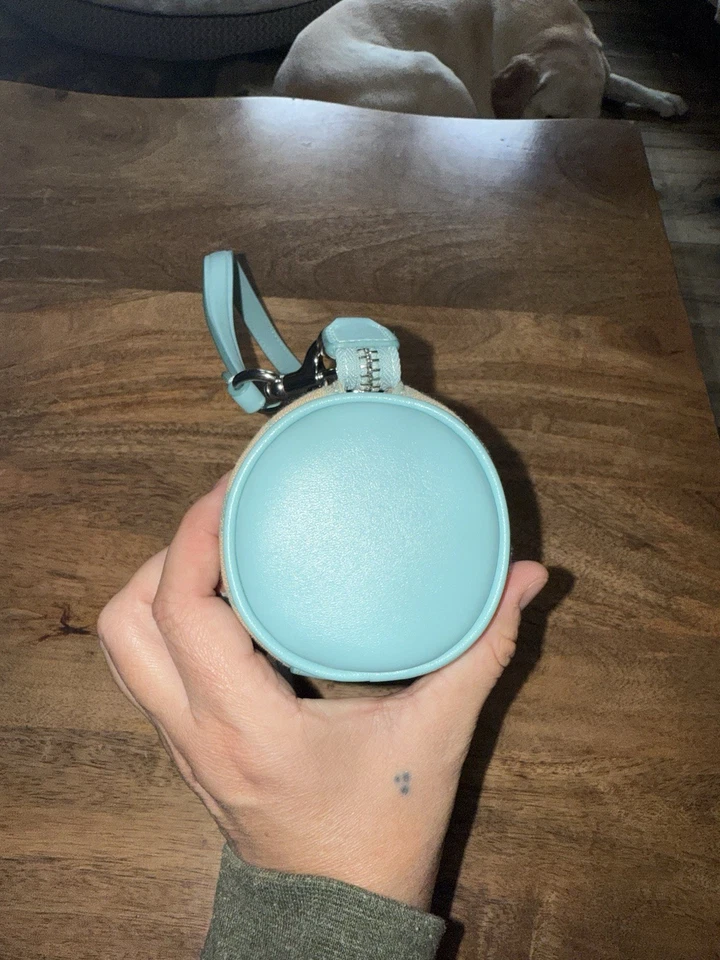 NWT COACH Nolita Barrel Bag Signature Jacquard Top Handle Purse CU003 Faded Blue - Image 4 of 4