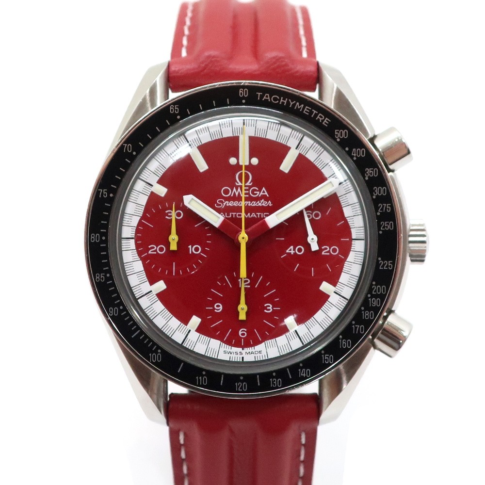 Omega Speedmaster 3810-61 Stainless Steel Red