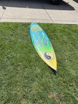 1986 Town & Country Surf Designs Reef Shortboard Surfboard LF