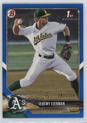 2018 Bowman Draft Blue /150 Jeremy Eierman #BD-179 1qe0