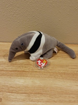 TY Beanie Baby - ANTS the Anteater, Retired, * MISPRINT TAG ERRORS
