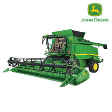 Image of Bruder John Deere T670i Combine Harvester
