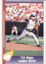 1992 Pacific Ryan Texas Express II #205 Nolan Ryan Major League Starts - BB