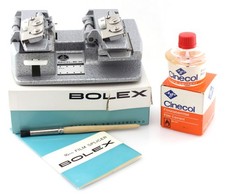 Boxed Complete Bolex 16mm Film Splicer -Great condition W/ Instructions & Cement
