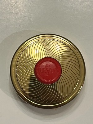 UNUSED CLEAN PUFF Vintage COTY Air Spun ''Sub-Deb'' Rouge in VIBRANT