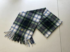 Polo Ralph Lauren Original Label Cashmere Tartan Plaid Scarf Multicolor-O/S