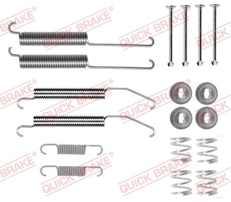 Quick Brake ZubehöRsatz, Bremsbacken 105-0845 FüR Mitsubishi-image