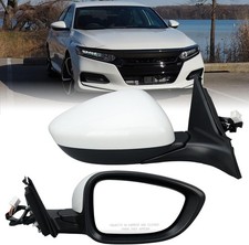 Right Passenger Side Mirror Compatible with Honda Accord LX Sport 1.5T 2018-2025