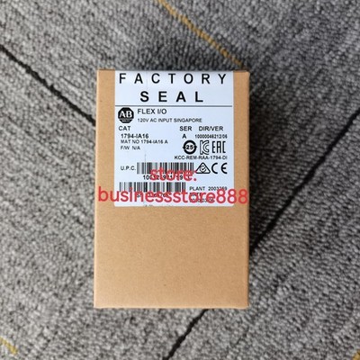 1PCS New Factory Sealed 1794-IA16 SER A Flex I/O 120VAC Input Module 1794IA16 *m