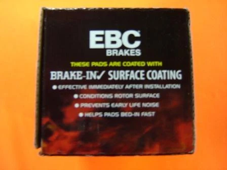 EBC YELLOW STUFF Fit Commodore VT VU VX VY VZ Front Disc Brake Pads NEW from UK - Picture 4 of 5