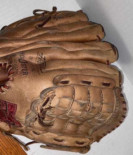 Vintage JOE RUDI MODEL GJF7 RAWLINGS BASEBALL LEATHER GLOVE- X2 - Picture 4 of 12