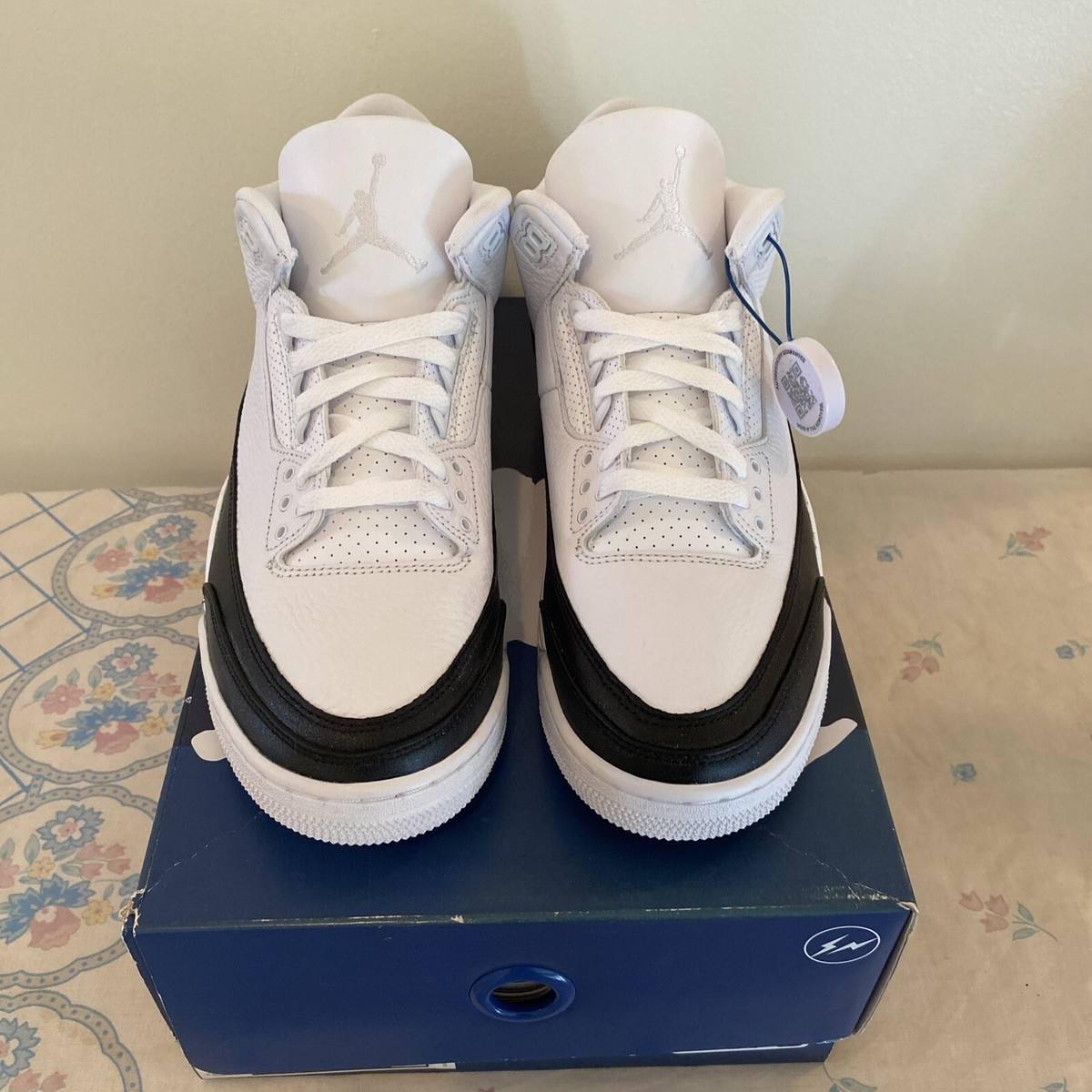 Size 10M - Nike Air Jordan 3 Retro SP x Fragment Design 