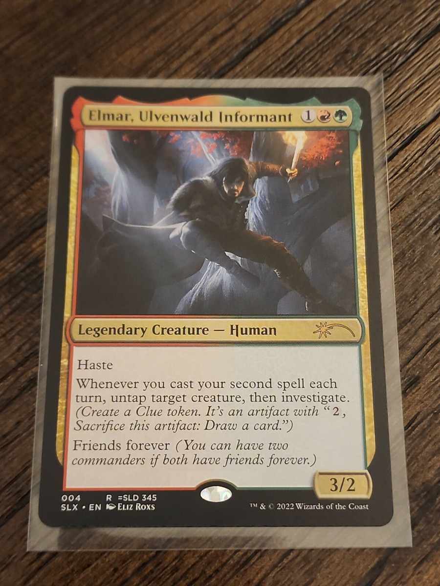 Elmar, Ulvenwald Informant THE LIST MTG Streets Of New Capenna - Pack Fresh  - | eBay