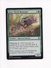 MAGIC THE GATHERING MTG BLOOMBURROW RUST-SHIELD RAMPAGER (#1)