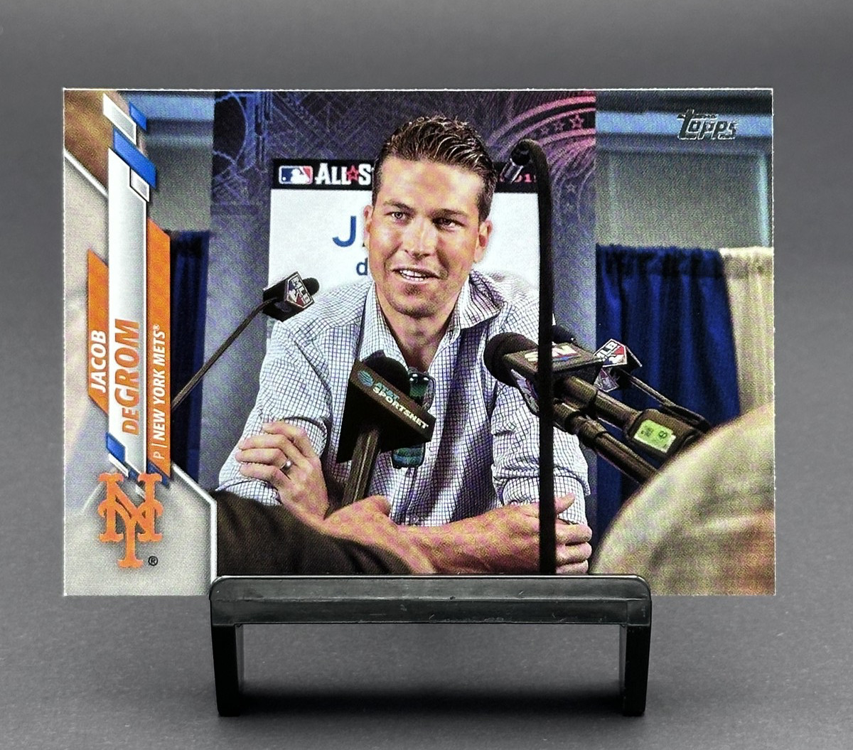 2020 Topps Update Series - SP Photo Variation Jacob deGrom #U-299 Mets