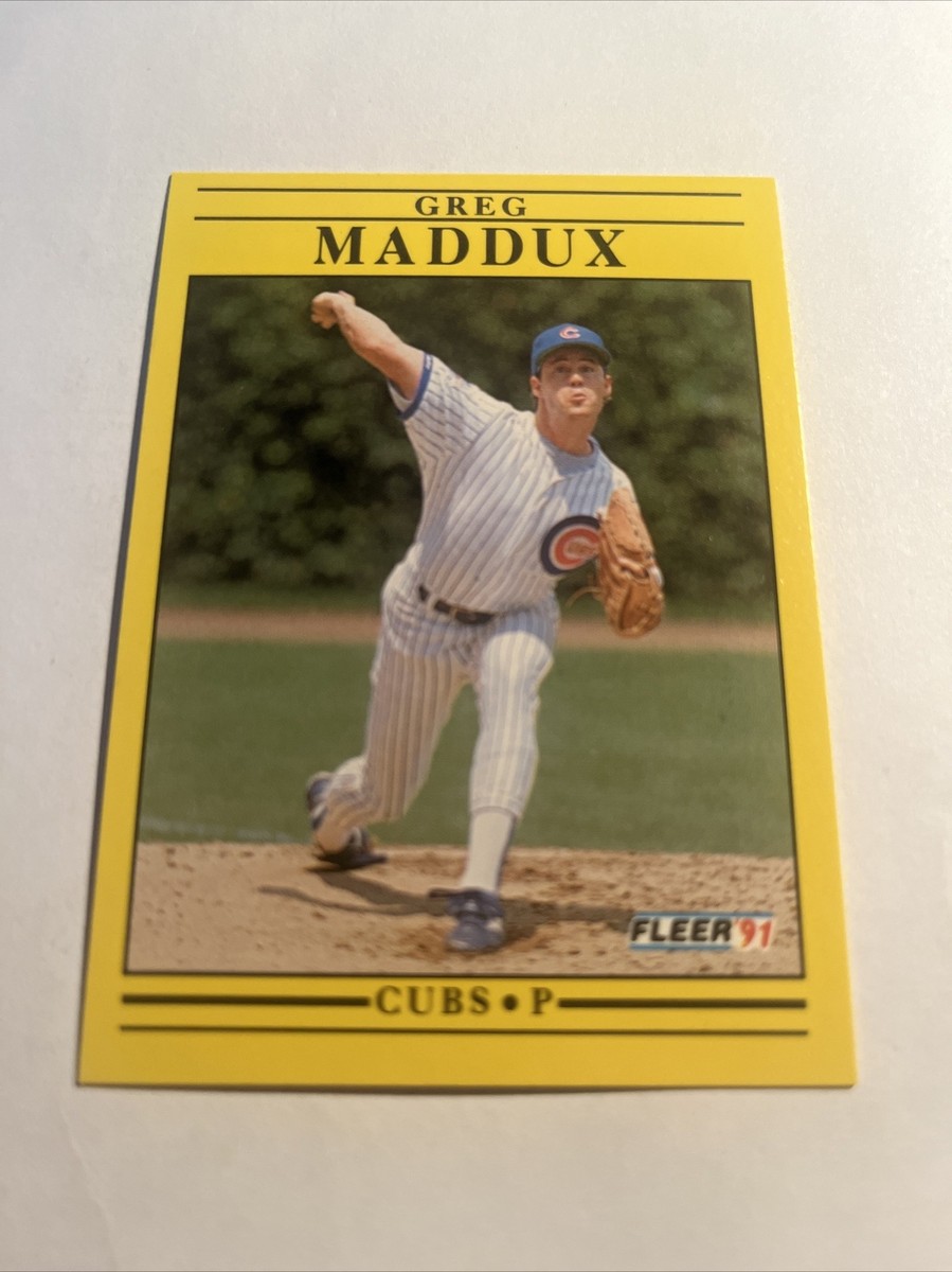 1991 Fleer Greg Maddux #426 Chicago Cubs NM-MINT | eBay