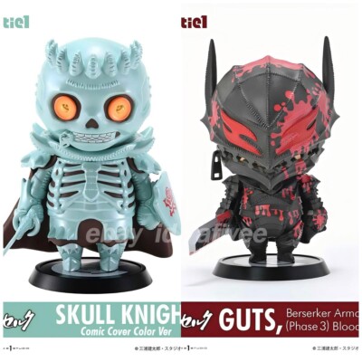 Prime1Studio × Cutie1 Berserk Guts Skull Knight 4.5Inch Dual Statue Figure Model