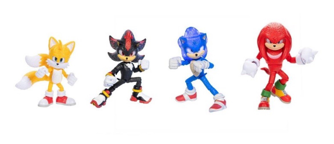 2024 JAKKS Pacific Sonic the Hedgehog 3 Movie Action Figures 4