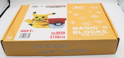 Pokemon Pikachu Xu Chuan Magic Blocks Building 3130 Pieces - Picture 3 of 5