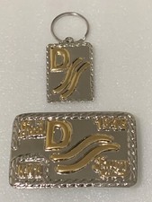 John Wayne Real Gold/Nickel  Red River Key Ch...