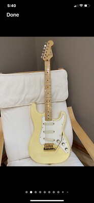 Fender stratocaster gold elite Vintage 1983 With Case | eBay