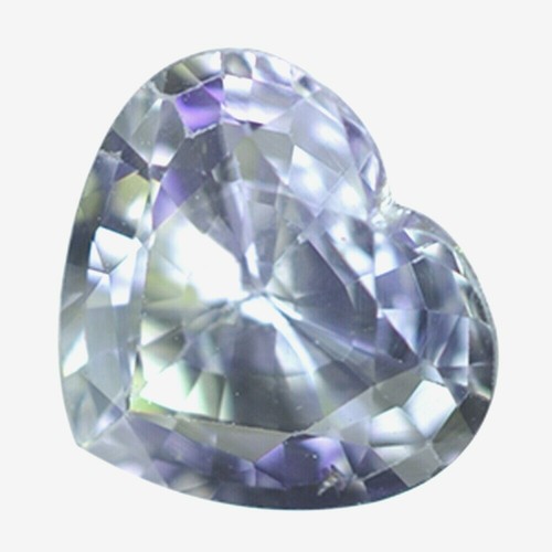 SHOLA Echt 1,18 Ct Natürlicher Hell Blau Saphir Nur Erhitzt aus Sri Lanka
