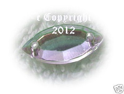  Strass Aufnähsteine Glitzersteine Spitz oval ca.15x7mm AB Crystal Glitzersteine