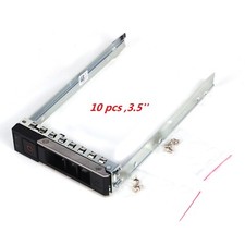 10x3.5" SATA HDD Caddy Tray X7K8W 0X7K8W For Dell G14/Gen14 R640 R6415 R740 R940