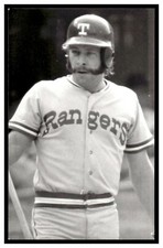 Dick Billings Texas Rangers Vintage Baseball Postcard PCTX