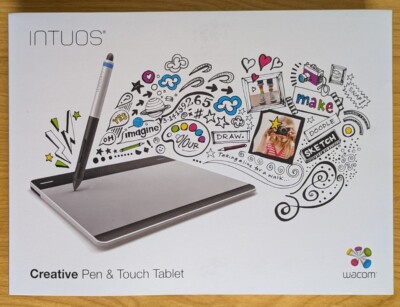 Wacom CTH-480 Intuos Small Creative Pen & Touch Tablet with Box