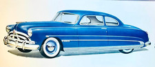 1951 Hudson Catalog Hornet Commodore Super Pacemaker Disney Movie Doc Racer Car
