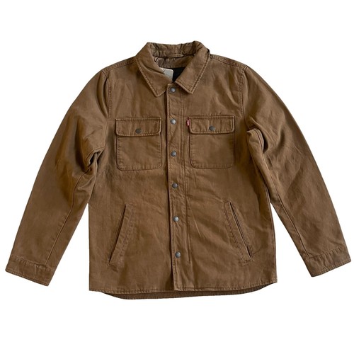 RARE! Levi's Workwear Shirt Jac Jacket Navy Large Vintage 1853