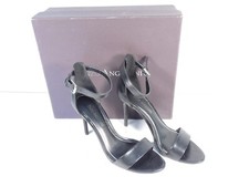 Enzo Angiolini Eamanna Strappy Buckle Heels Black Women Size 7 M