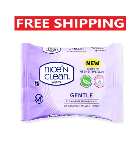 Nice 'N CLEAN Make Up Remover Pads, Reusable, Washable, For Sensitive Skin, UK