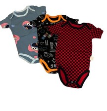 Brand New  Baby Boy bodysuit 3 Piece - Set 9-12 mo 100 COTTON