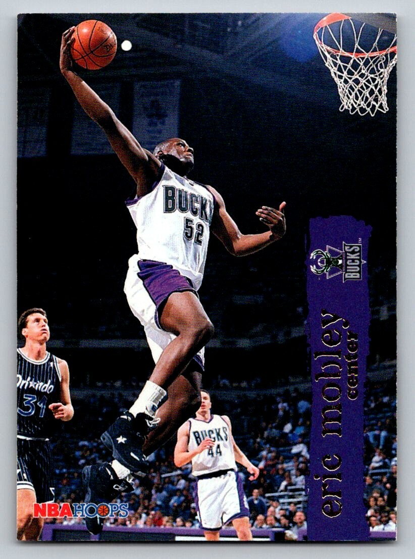 1994-95 NBA Hoops - Eric Mobley #346 (RC)