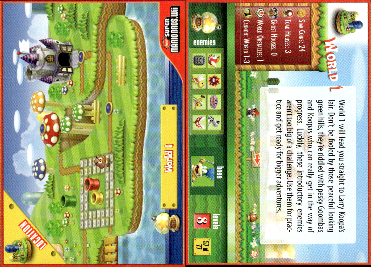 2010 Enterplay Super Mario Bros Wii World #57