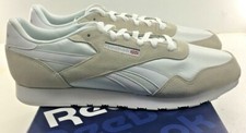 Reebok Mens Classic Royal Nylon Running Shoe BD1552 White NWD Free Ship